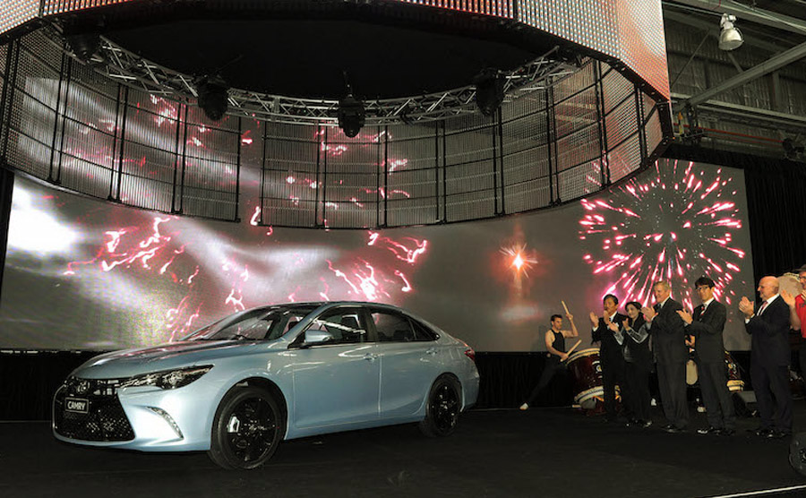 Stills from the 2015 Toyota Animation Launch