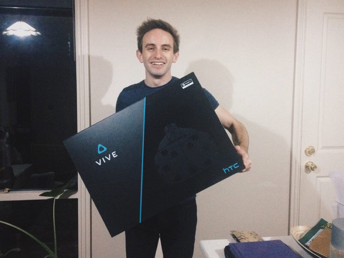 I got a HTC Vive!